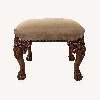 20th Century Gothic Revival Footstool