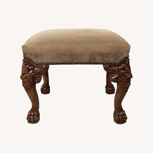 Used 20th Century Gothic Revival Footstool for sale on AptDeco