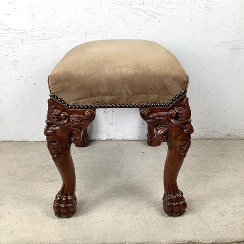 Used 20th Century Gothic Revival Footstool for sale on AptDeco