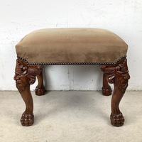 20th Century Gothic Revival Footstool