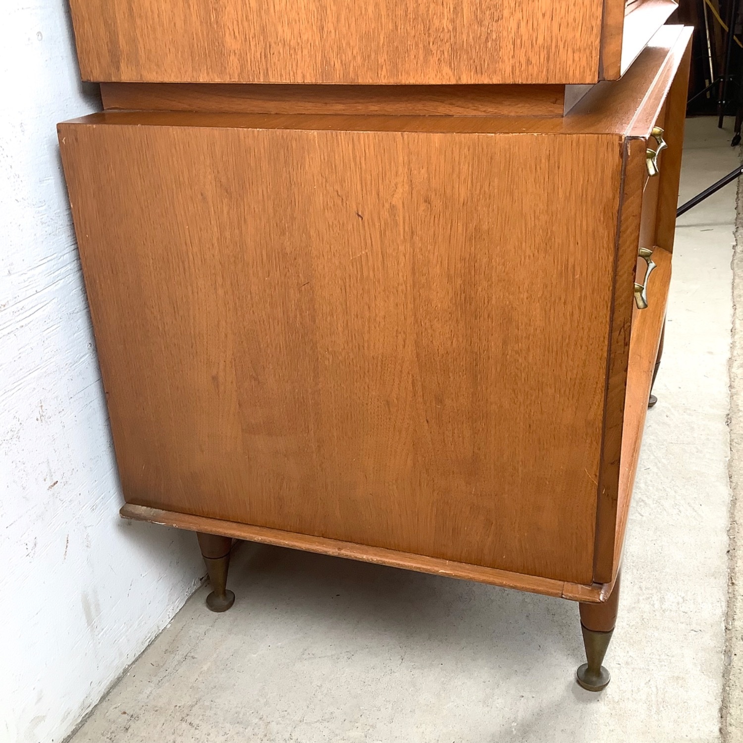 Mid-Century Modern Highboy With Sculptural Front - image-15