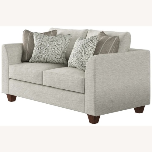Used Light Gray Fabric 2 Seater Sofa for sale on AptDeco