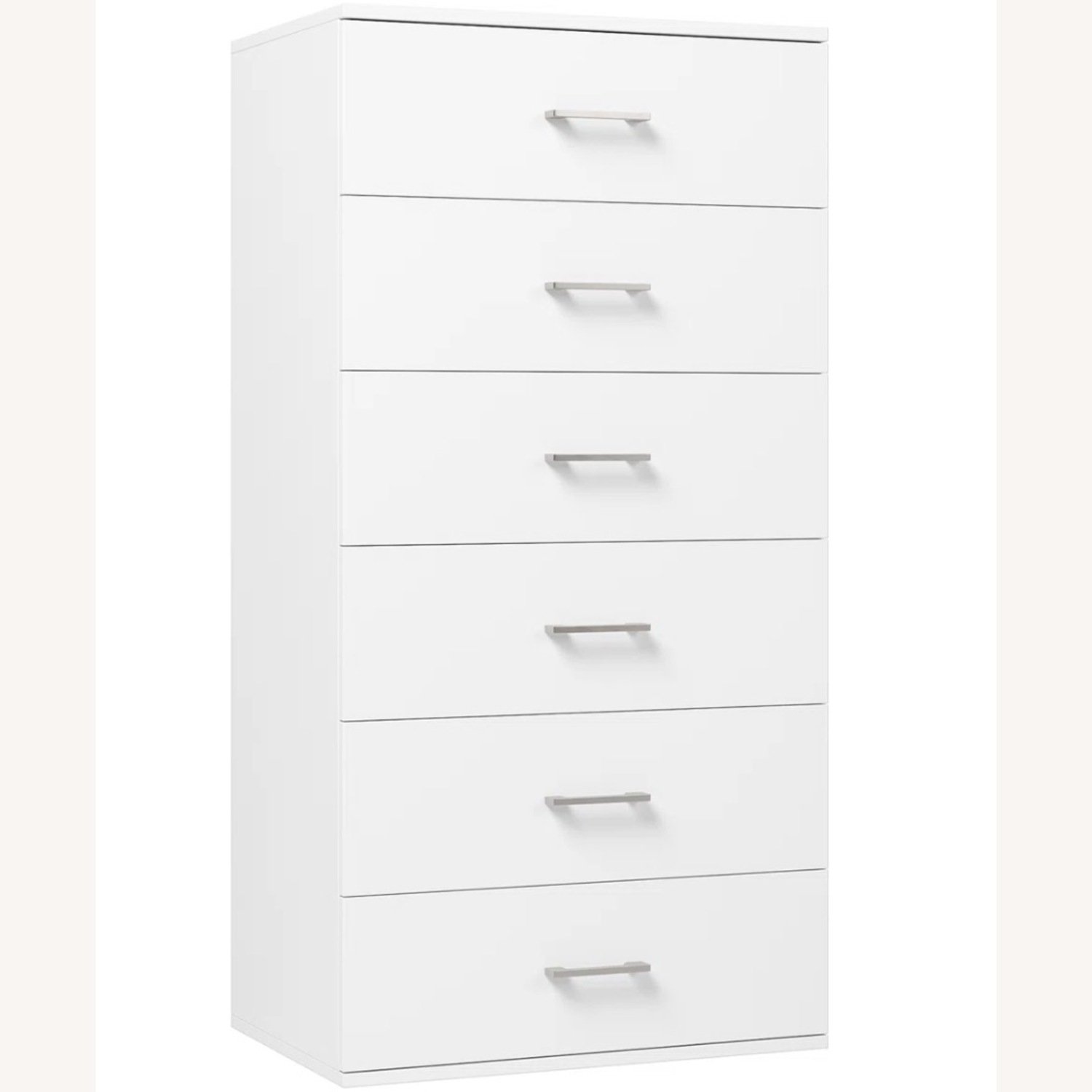 Wayfair Badilla 6-Drawer White Wood Dresser - image-2