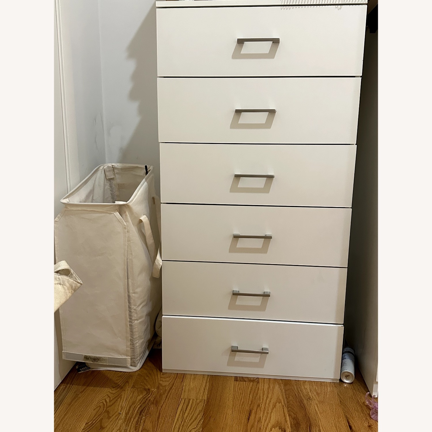 Wayfair Badilla 6-Drawer White Wood Dresser - image-1