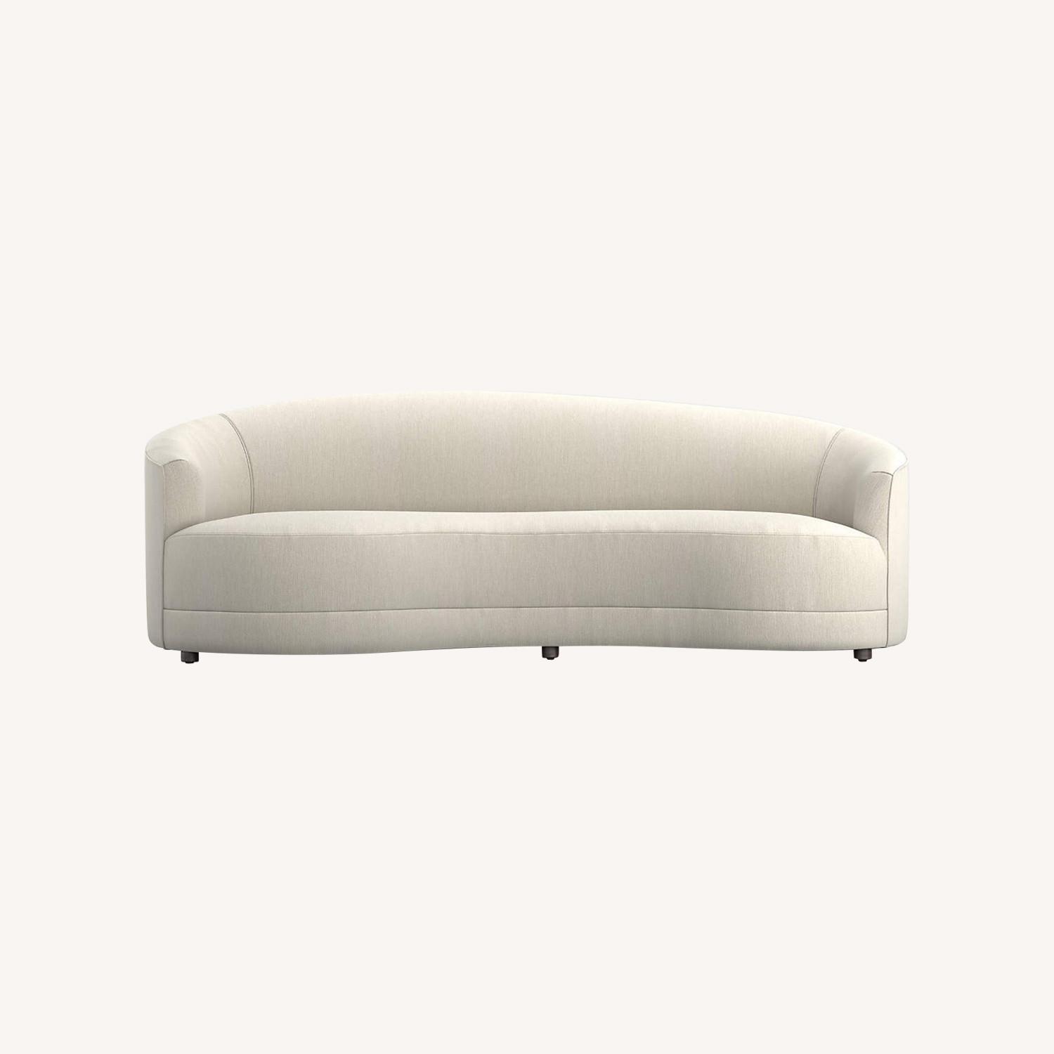 Crate & Barrel Infiniti Grande Natural Fabric 3+ Seater Sofa - image-0