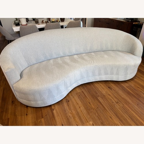 Used Crate & Barrel Infiniti Grande Natural Fabric 3+ Seater Sofa for sale on AptDeco