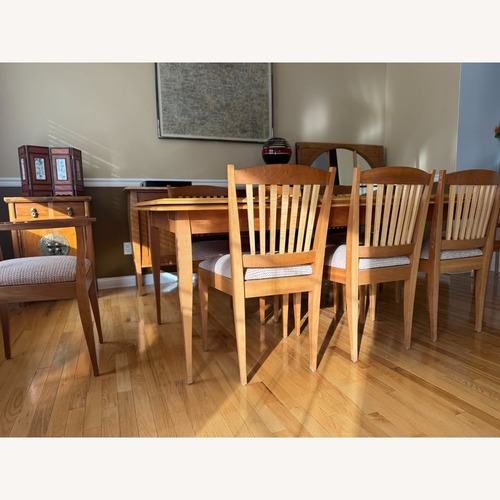 Used Kevin Kopil Designer Refectory Dining Set for sale on AptDeco