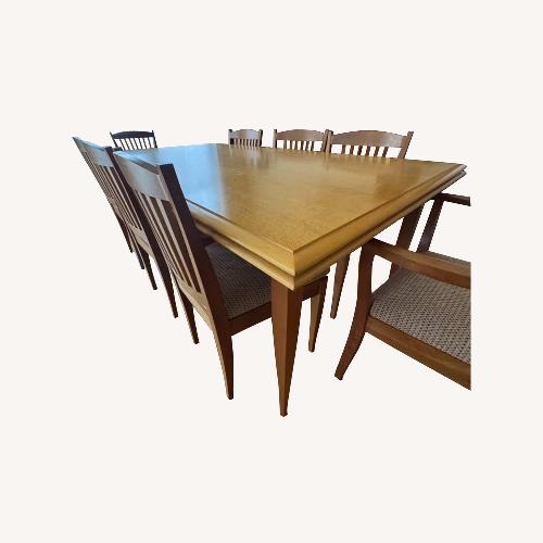 Used Kevin Kopil Designer Refectory Dining Set for sale on AptDeco