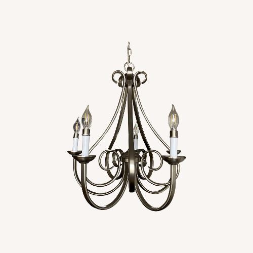 Used Brushed Nickel Dining Lamp for sale on AptDeco