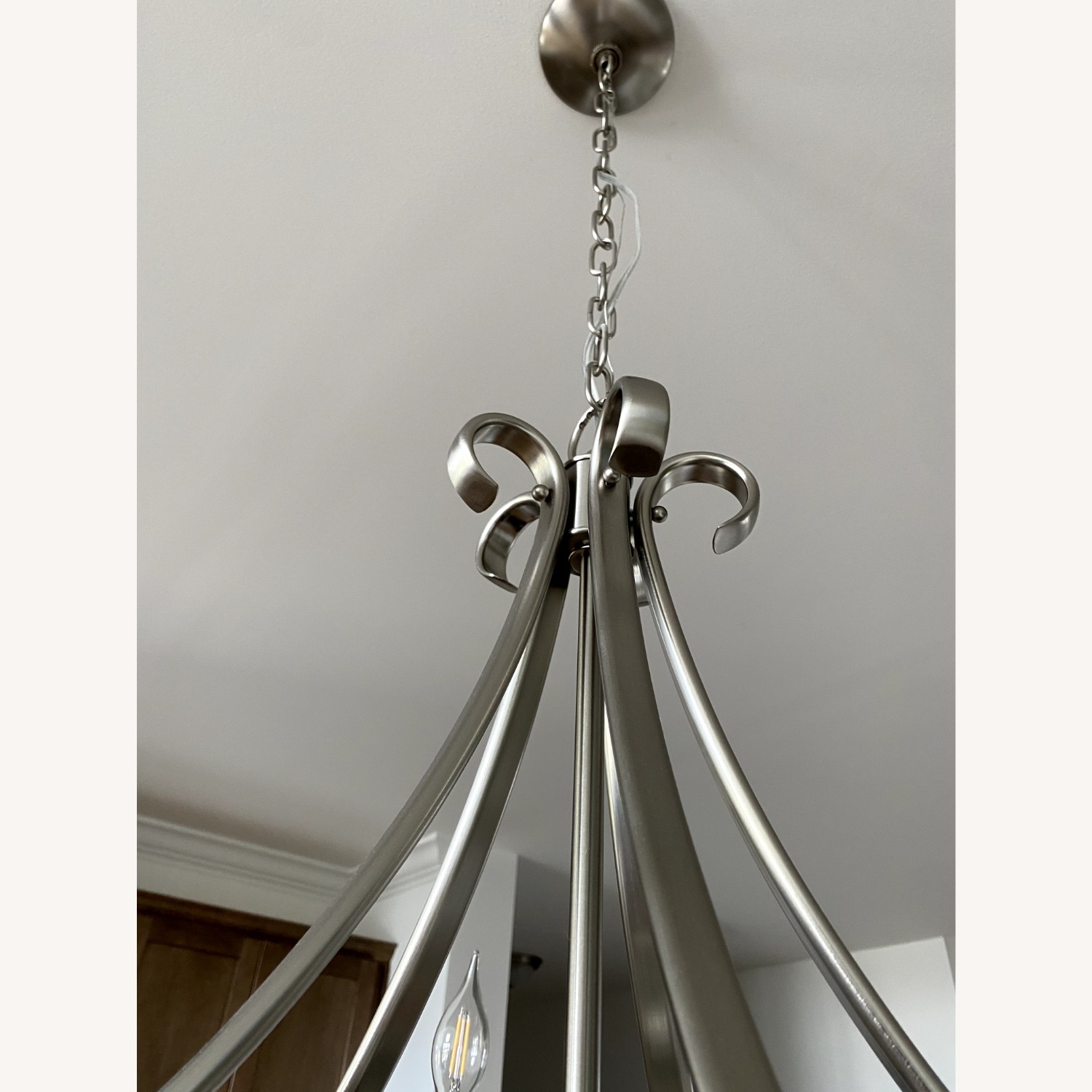 Brushed Nickel Dining Lamp - image-6
