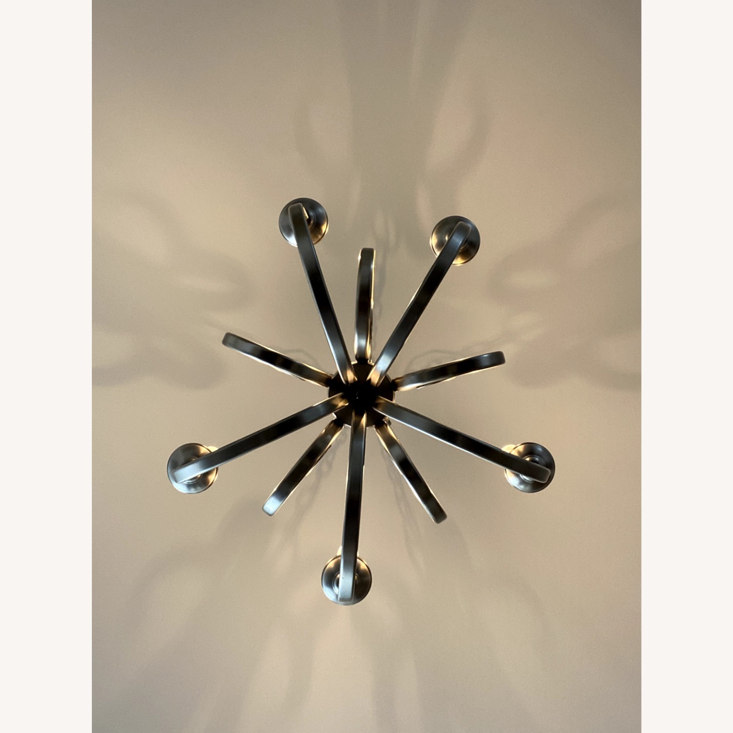 Brushed Nickel Dining Lamp - image-5