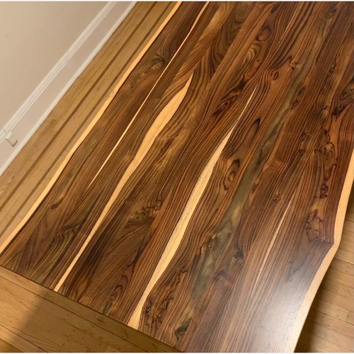 Used From The Source Dining Room Table and Benches for sale on AptDeco