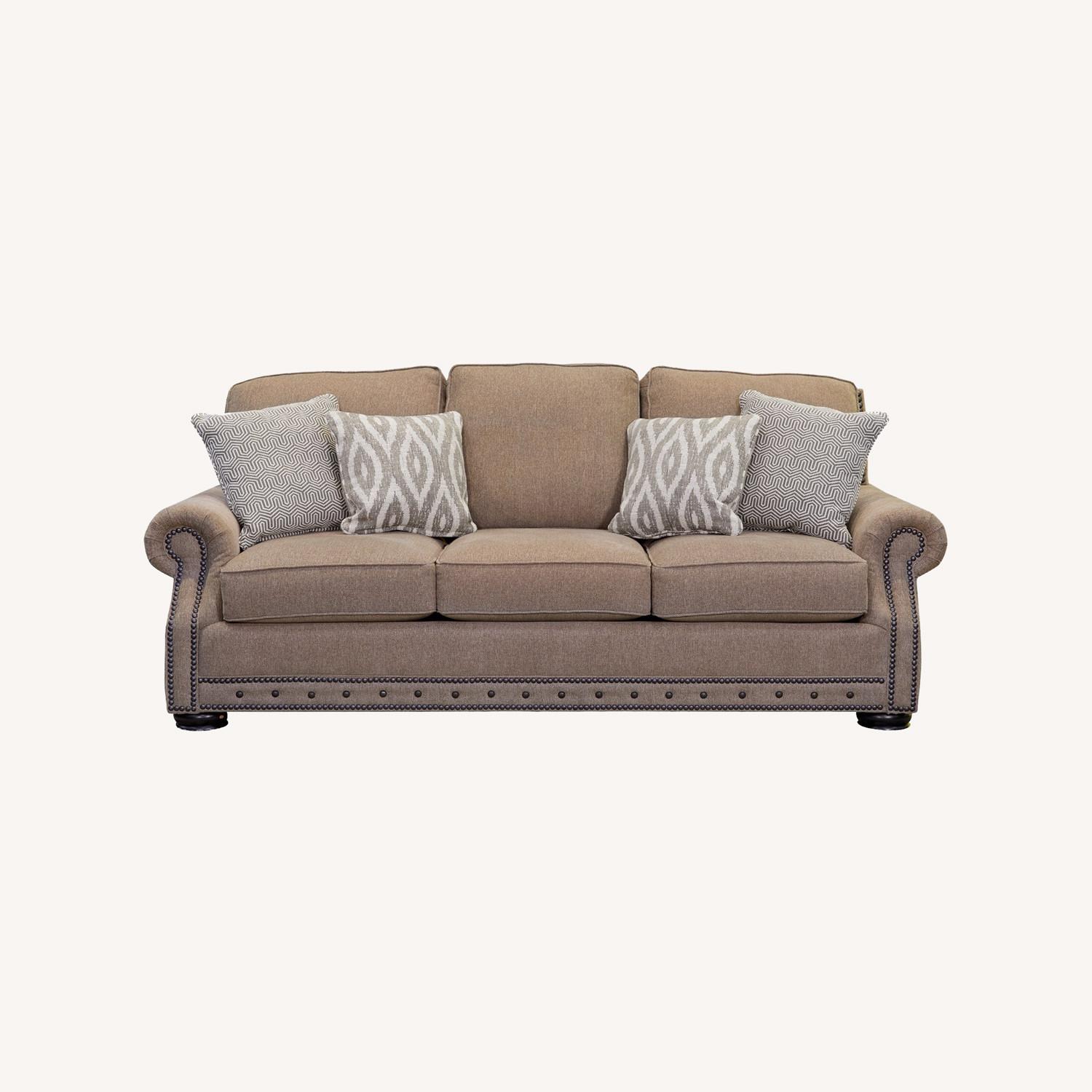 Gallery Furniture Fabric 3+ Seater Sofa - image-0