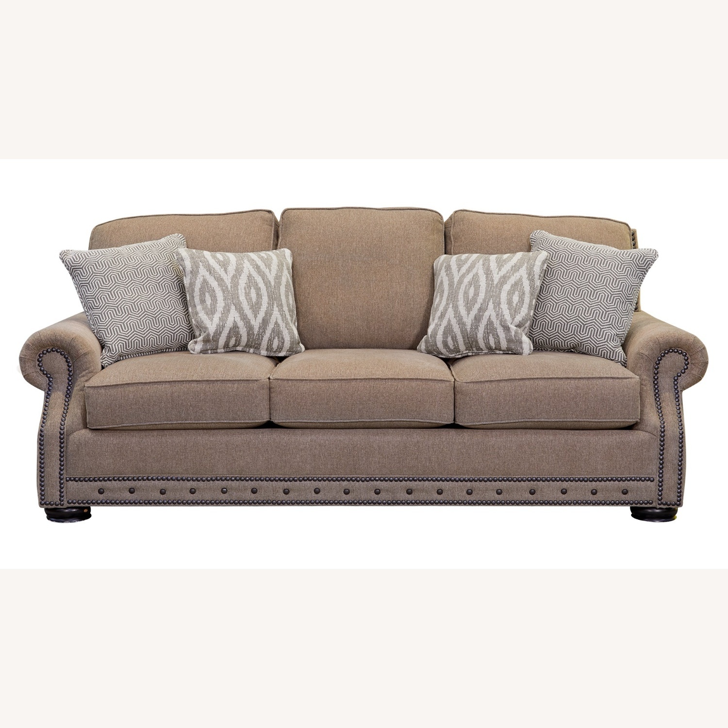 Gallery Furniture Fabric 3+ Seater Sofa - image-0