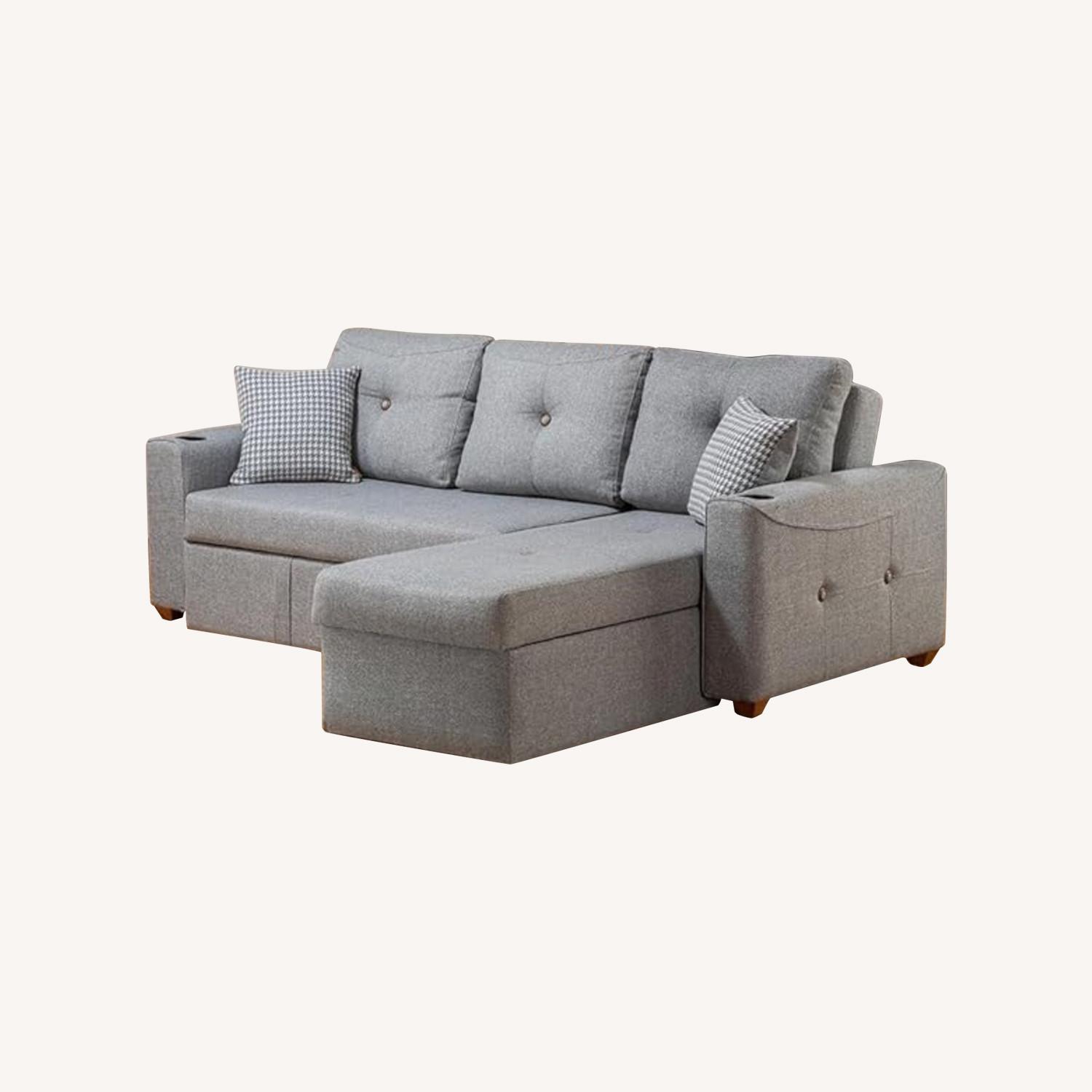 Wayfair 86'' Upholstered Reclining Sleeper Sofa - image-0