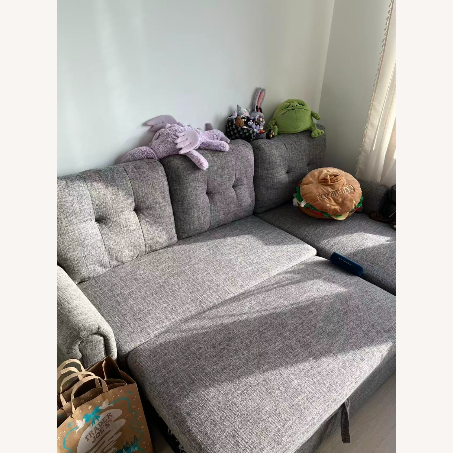 Wayfair 86'' Upholstered Reclining Sleeper Sofa - image-3