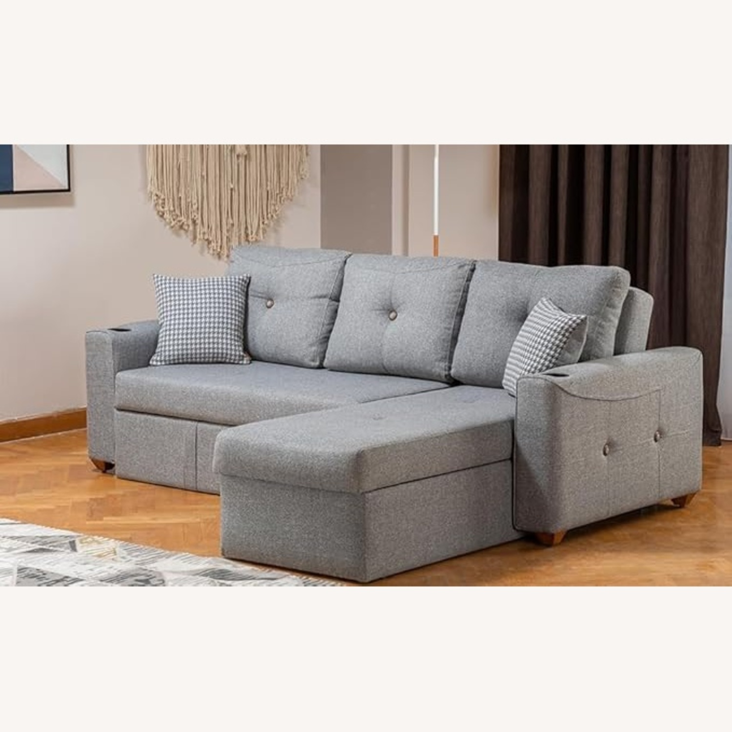 Wayfair 86'' Upholstered Reclining Sleeper Sofa - image-0