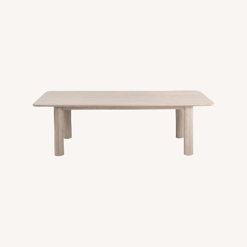 Used Sun at Six Arch Dining Table White Ash for sale on AptDeco