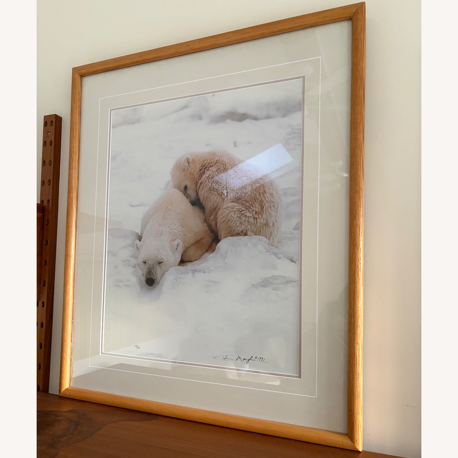 Bears in Snow Wall Art - image-2