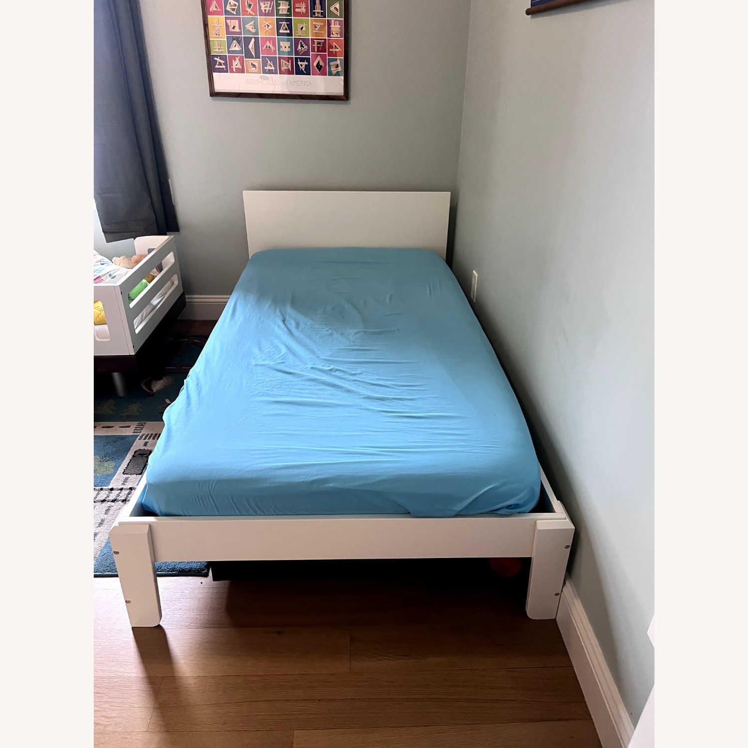 Oeuf Perch White Wood Twin Bed - image-1