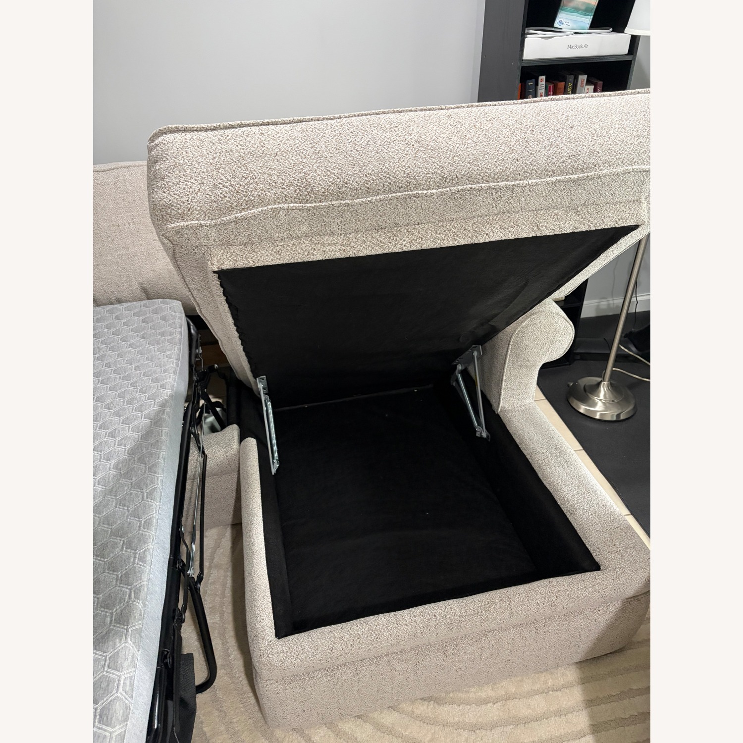 La-Z-Boy Collins Natural Fabric 3+ Piece Sectional - image-4