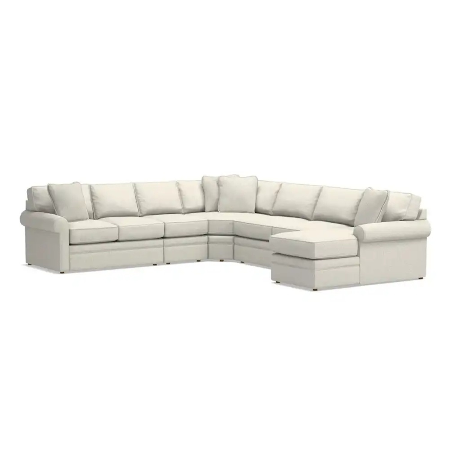 La-Z-Boy Collins Natural Fabric 3+ Piece Sectional - image-9