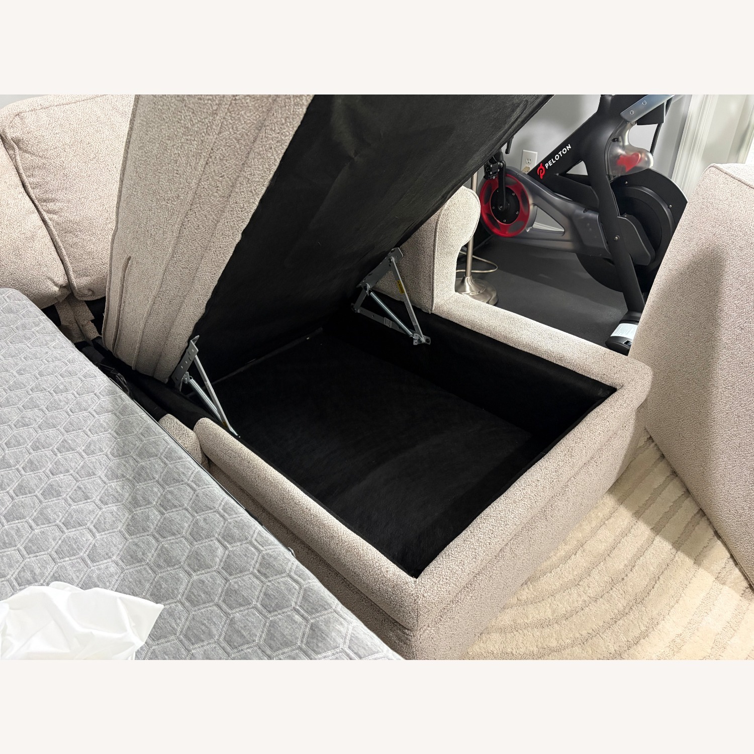 La-Z-Boy Collins Natural Fabric 3+ Piece Sectional - image-5