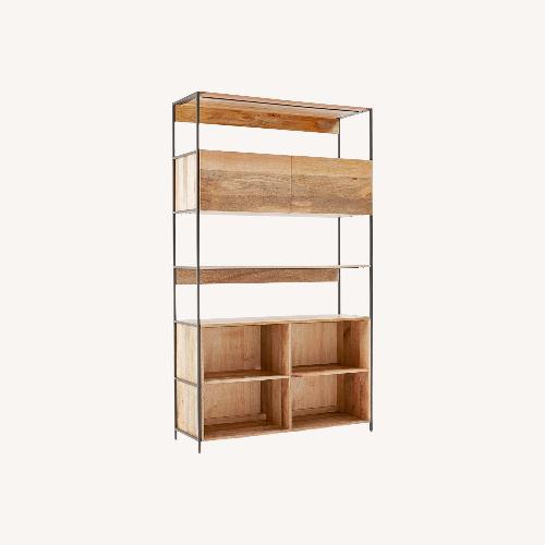 Used West Elm Industrial Storage Bookcase (48") for sale on AptDeco