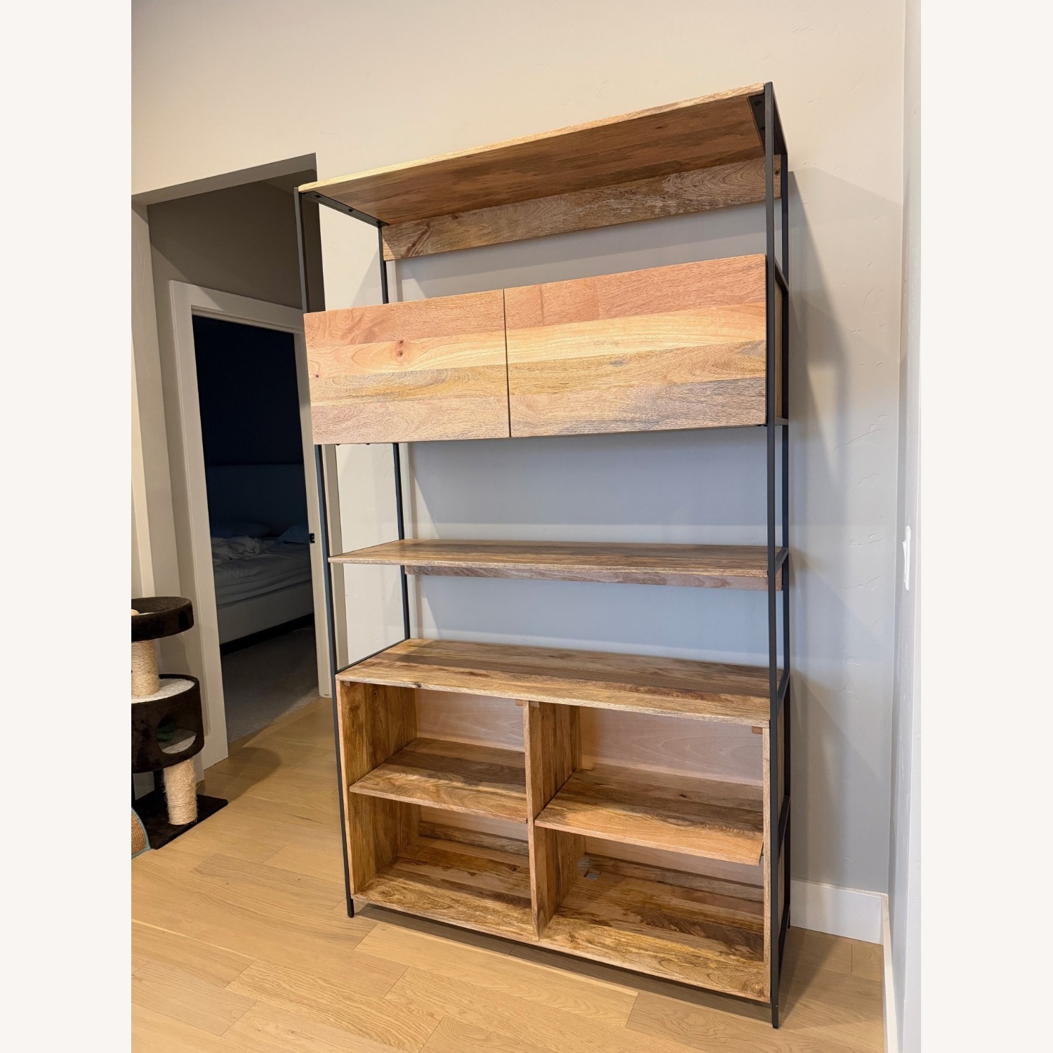 West Elm Industrial Storage Bookcase (48") - image-2