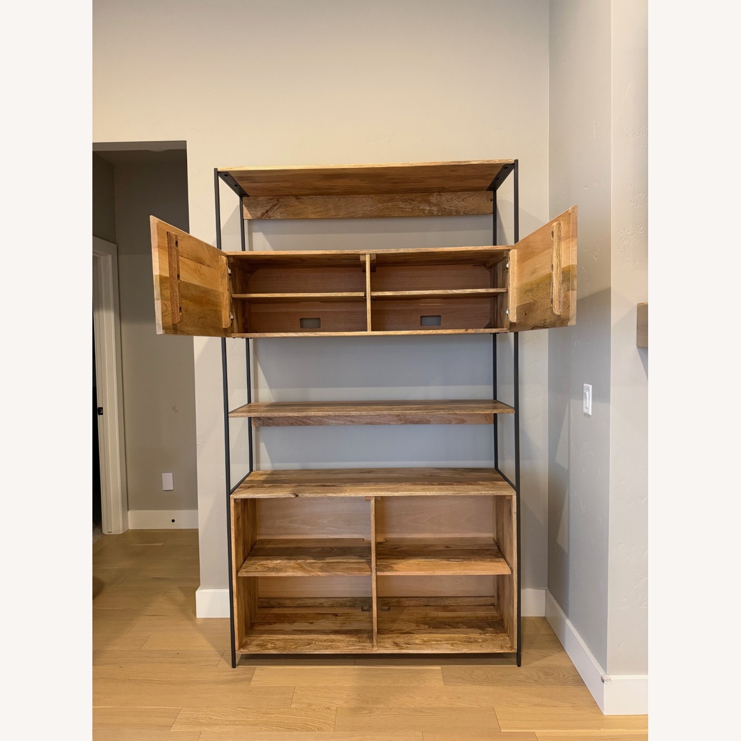 West Elm Industrial Storage Bookcase (48") - image-4