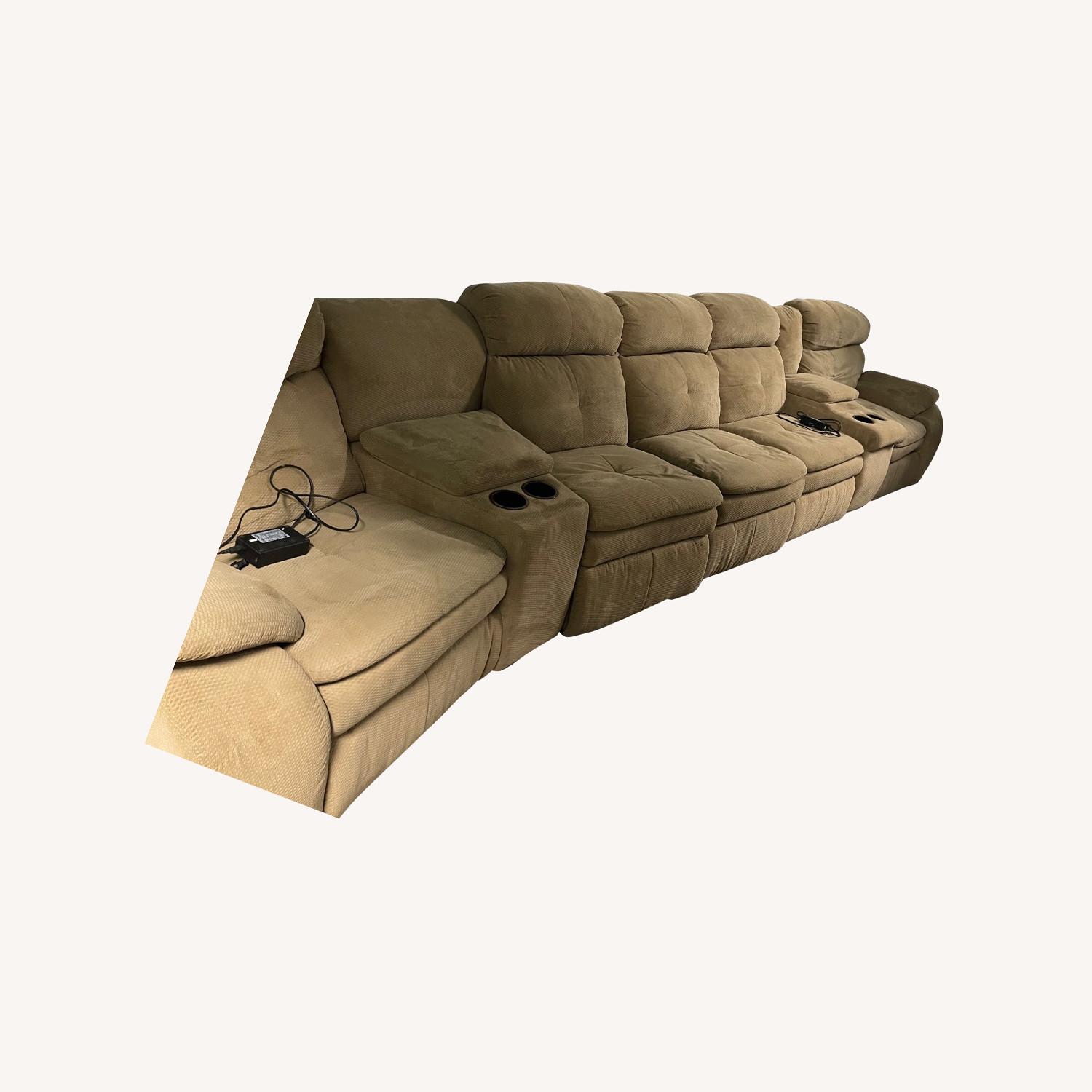 7 Piece Reclining Sectional Sofa - image-0