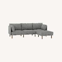 Burrow 4-Seater Grey Couch