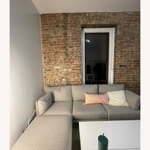 Used Burrow 4-Seater Grey Couch for sale on AptDeco