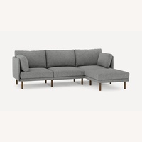 Burrow 4-Seater Grey Couch