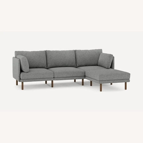 Used Burrow 4-Seater Grey Couch for sale on AptDeco
