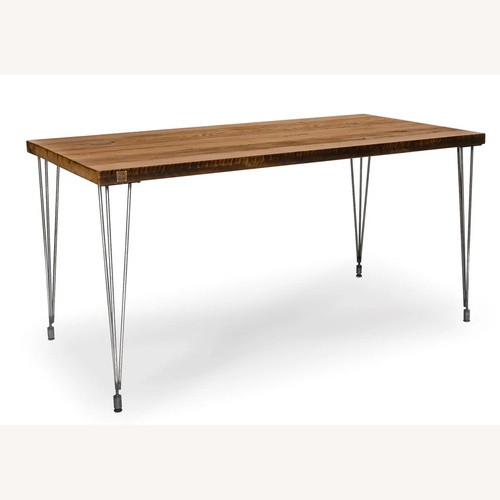 Used Urban Wood Goods Reclaimed Wood Dining Table for sale on AptDeco