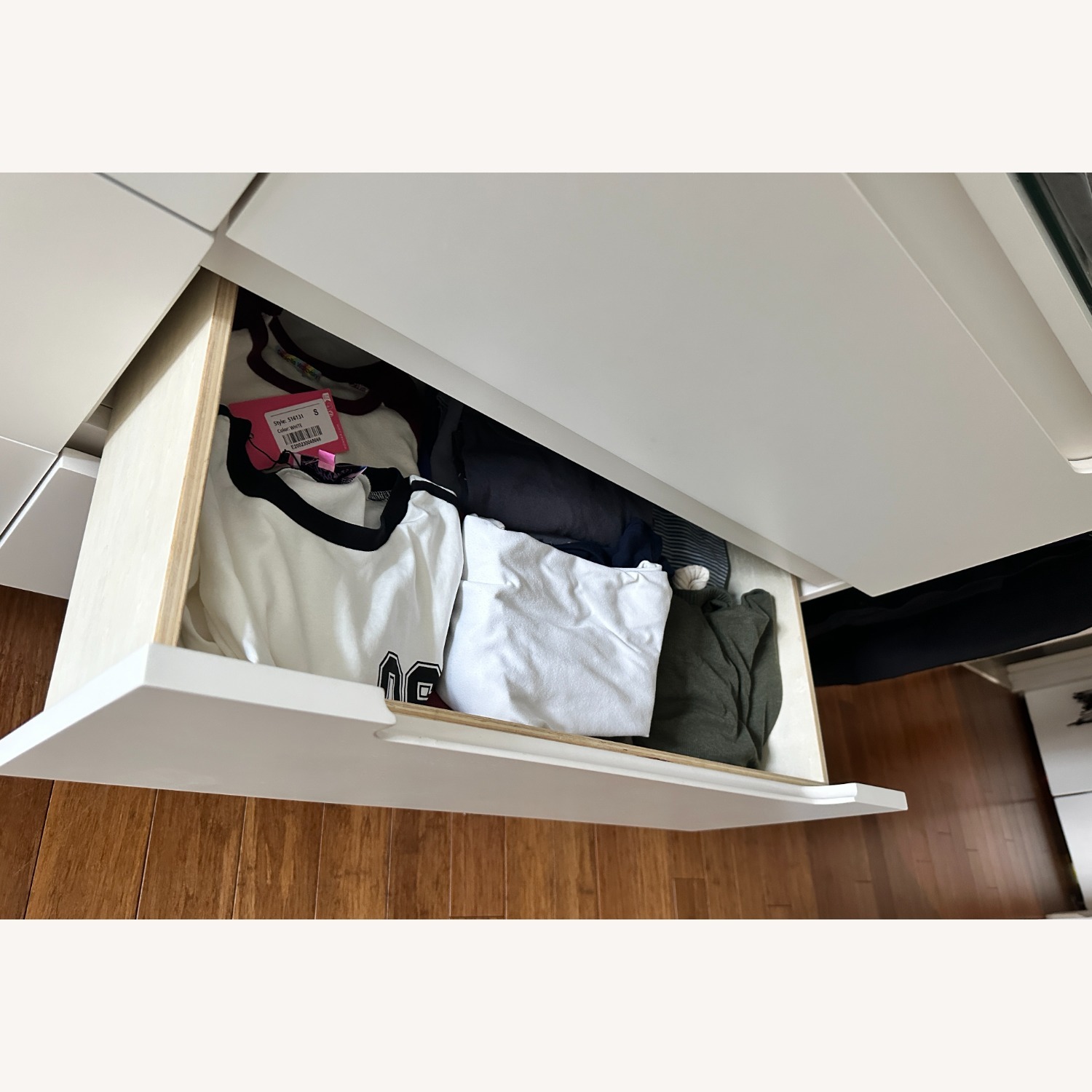 Pottery Barn Kids Arlen White Wood Armoire - image-2