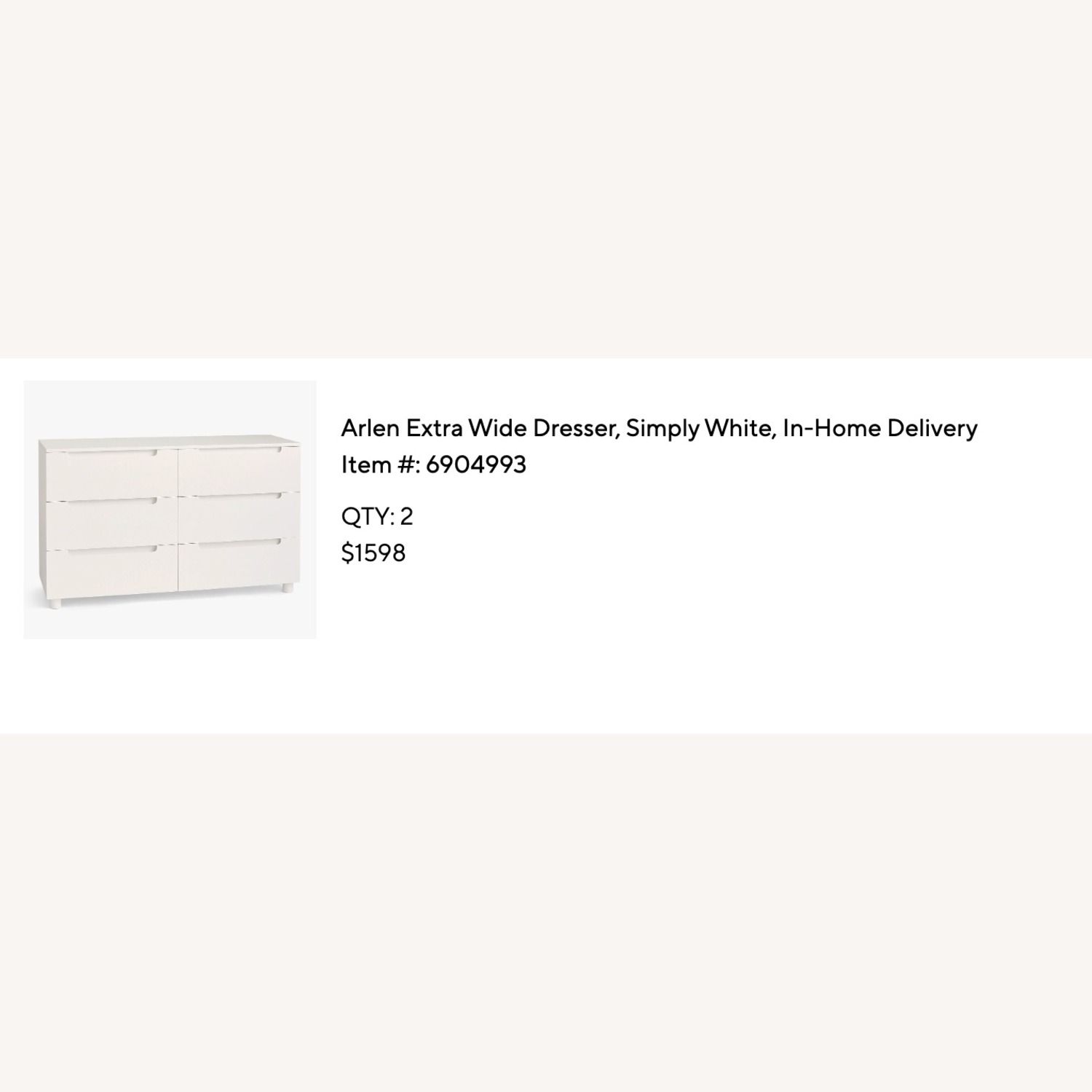 Pottery Barn Kids Arlen White Wood Armoire - image-3