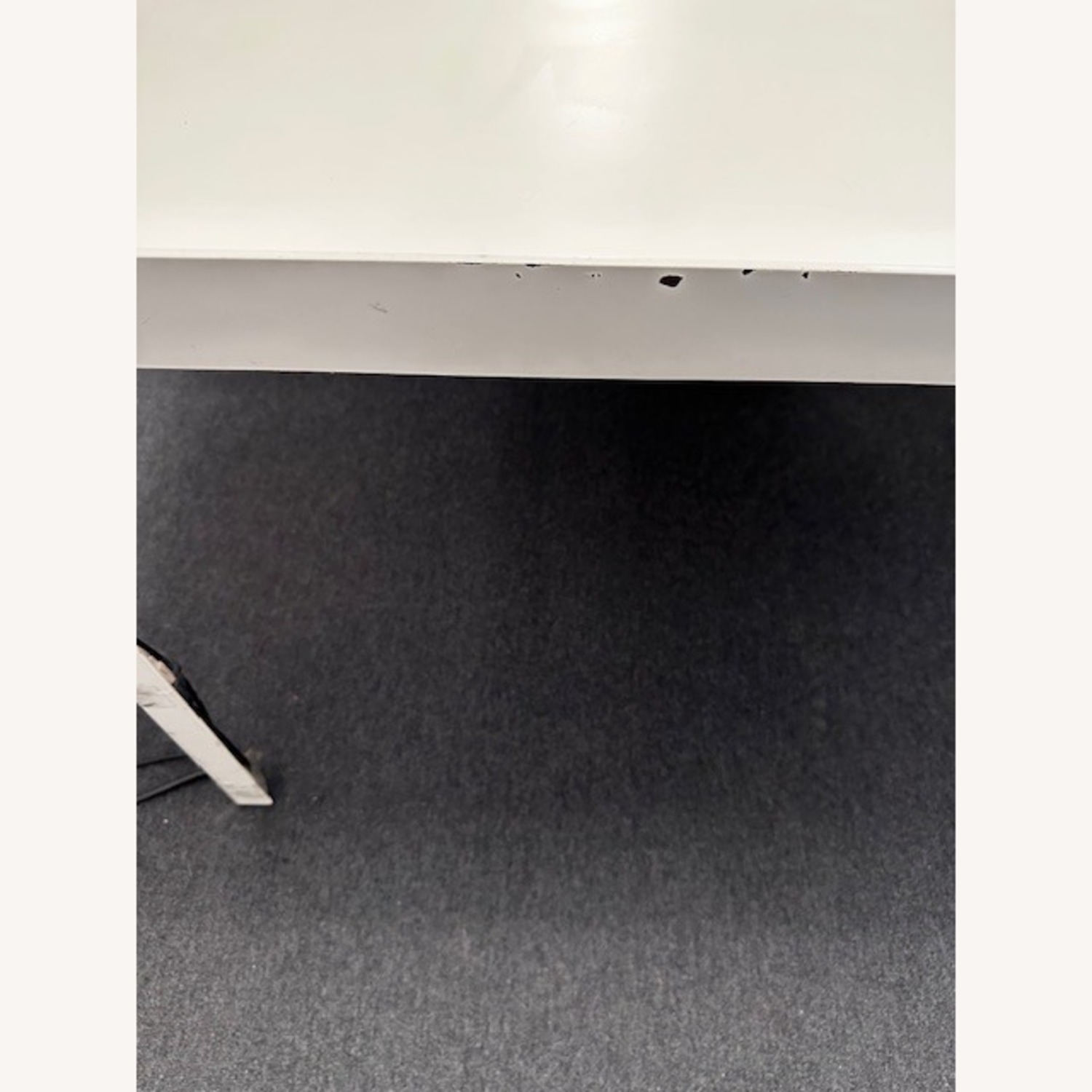 De Padova White Stainless Steel Dining Table - image-5