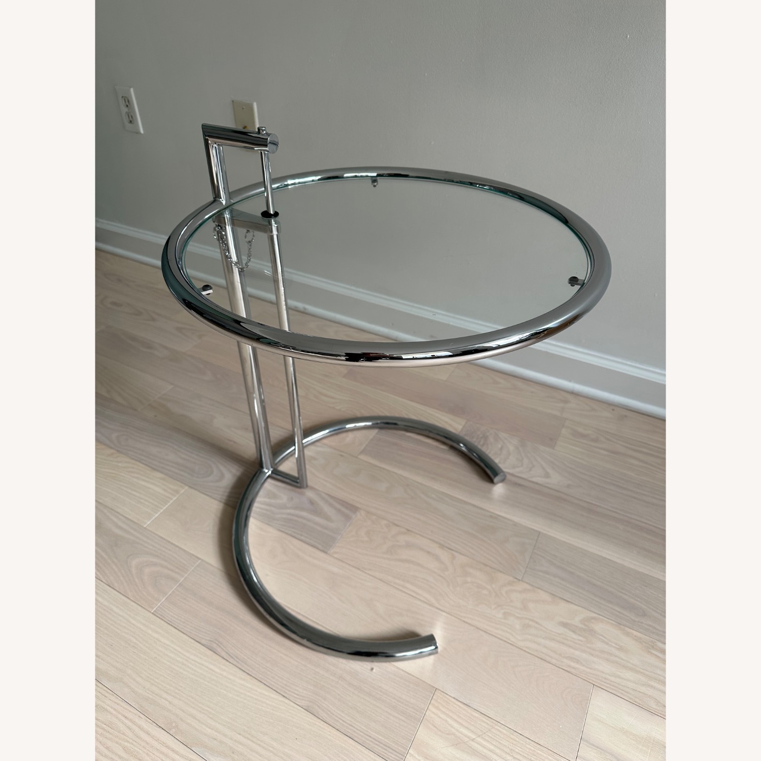 Room & Board Eileen Gray Chrome Side Table - image-1