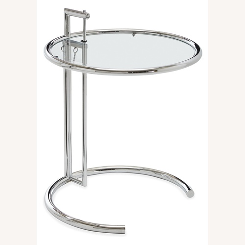 Used Room & Board Eileen Gray Chrome Side Table for sale on AptDeco