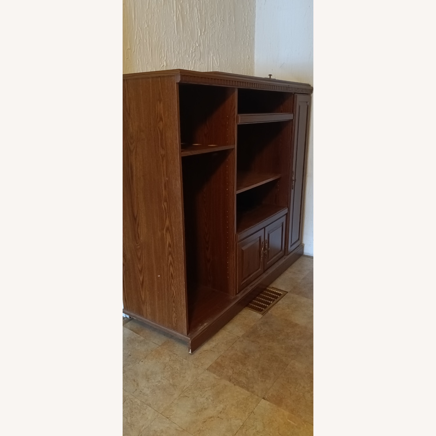 Wooden Entertainment Center - image-2