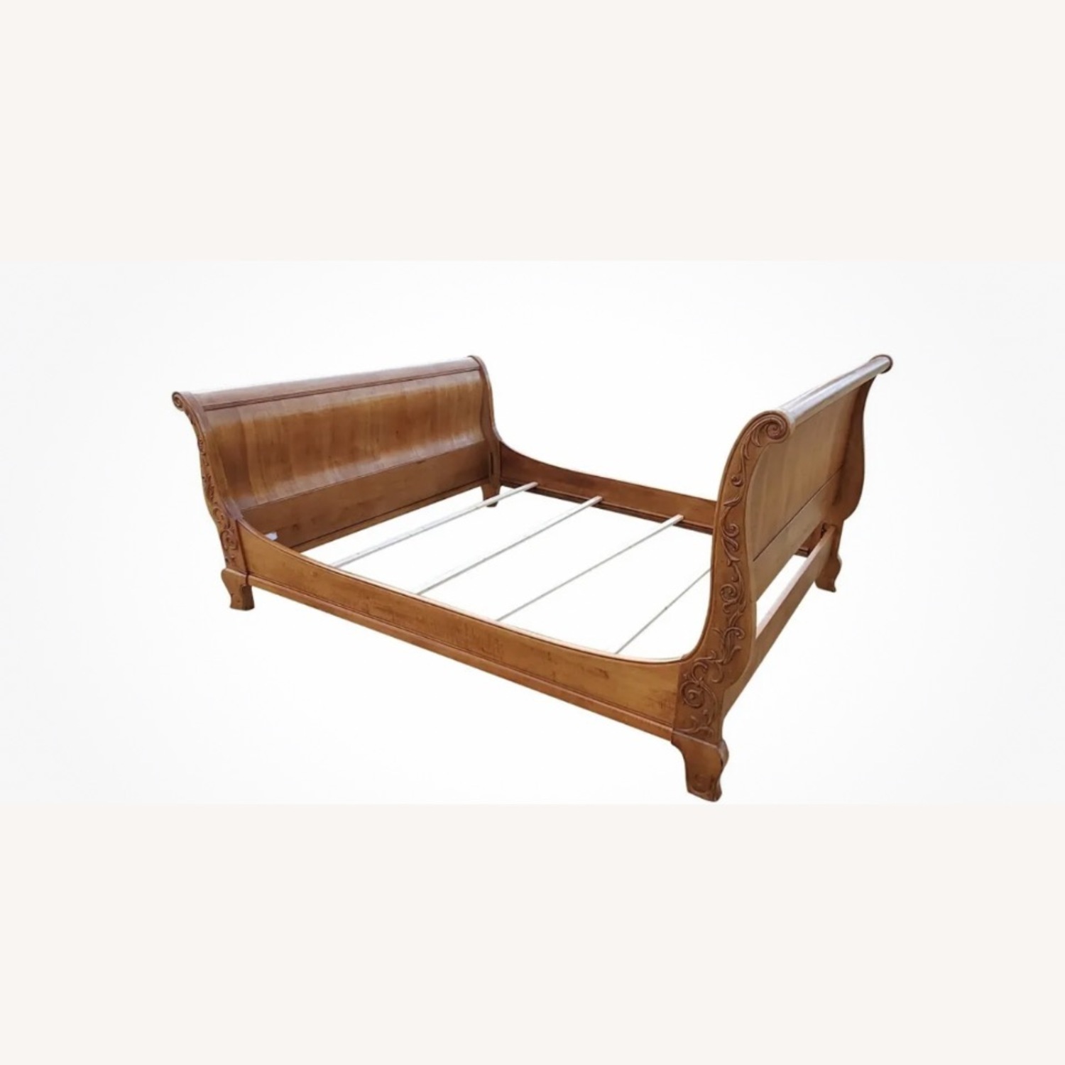 Ethan Allen Legacy Country French Wood Queen Bed - image-1