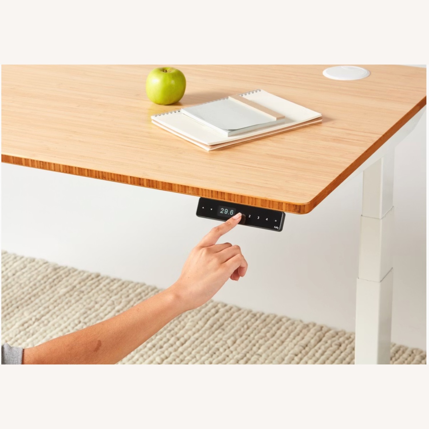 Herman Miller Jarvis White Desk - image-2