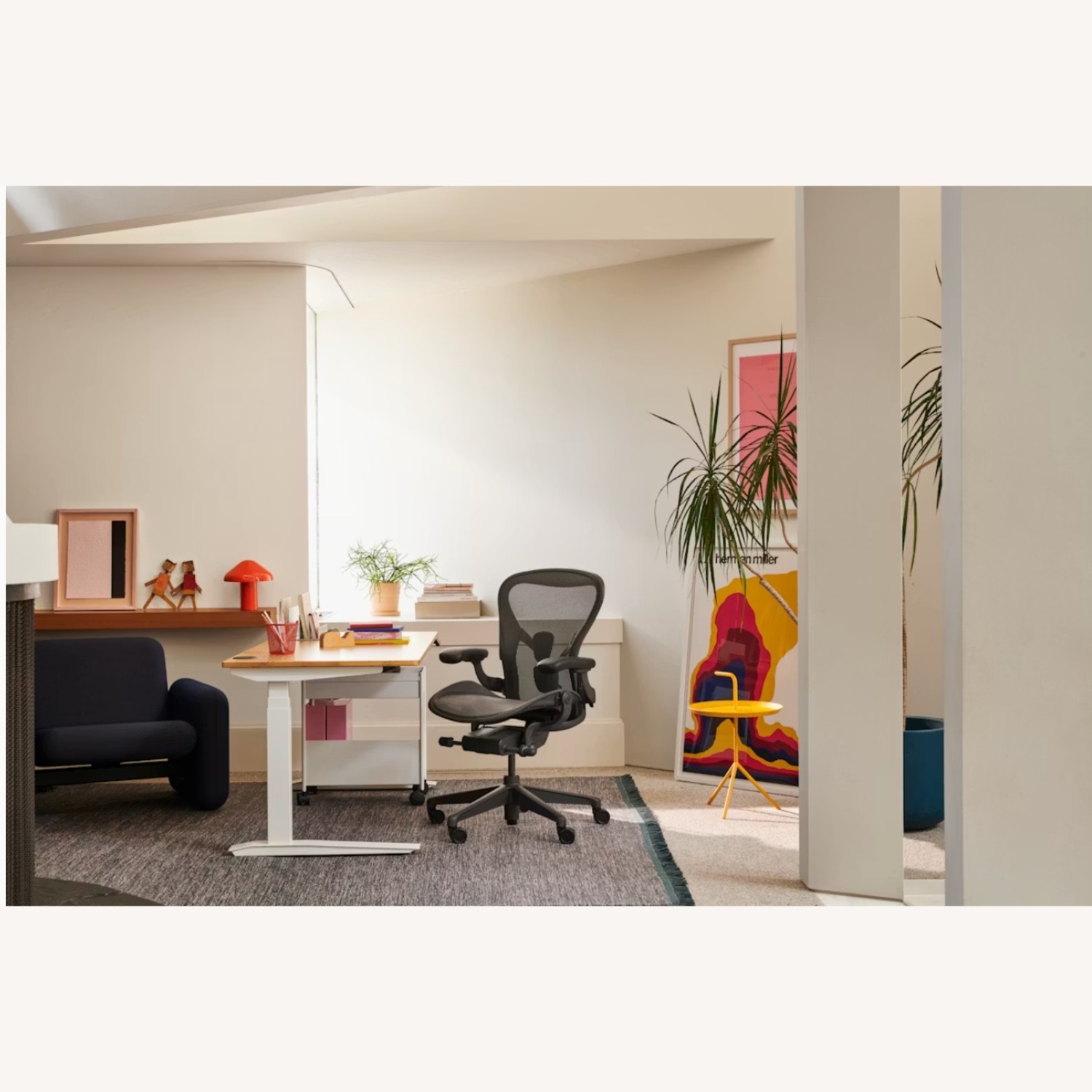 Herman Miller Jarvis White Desk - image-3