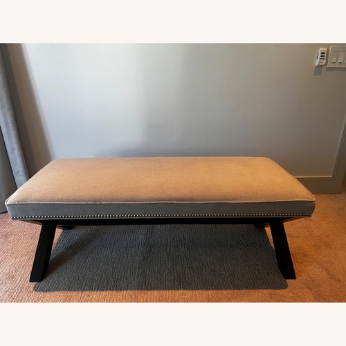 Used Upholstered Accent Bench for sale on AptDeco