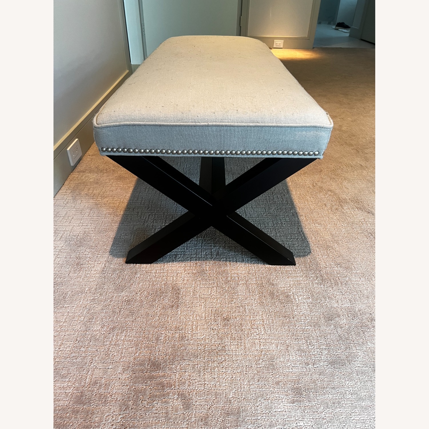 Upholstered Accent Bench - image-4