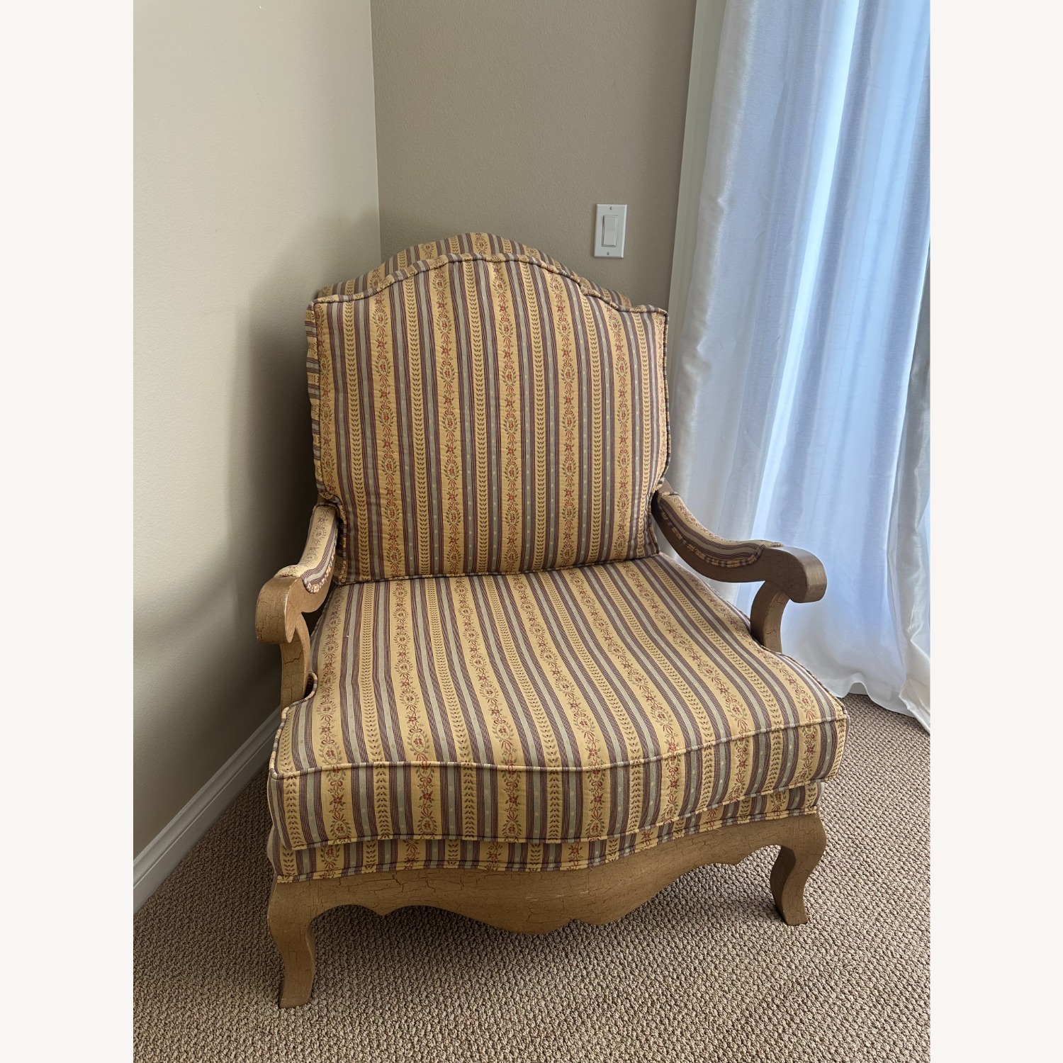 Pottery Barn Kids Accent Chair & Ottoman Set - image-3