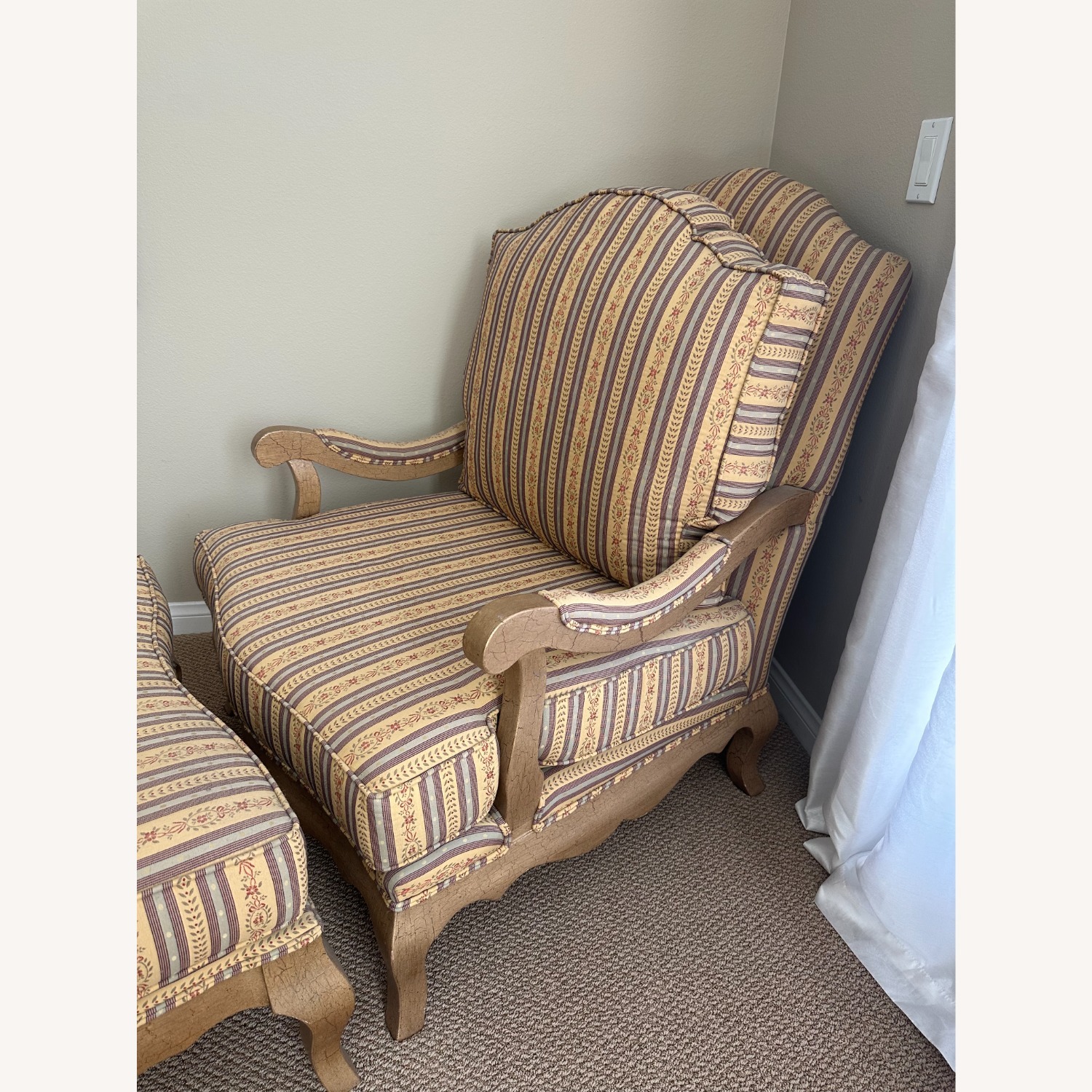 Pottery Barn Kids Accent Chair & Ottoman Set - image-7