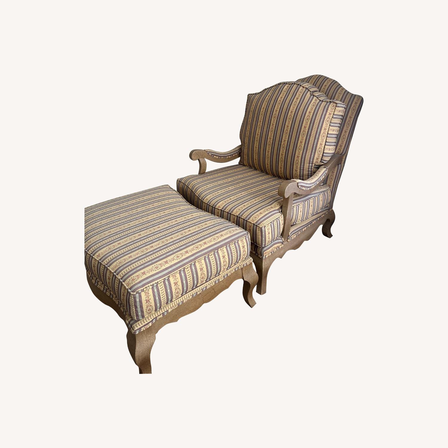 Pottery Barn Kids Accent Chair & Ottoman Set - image-0